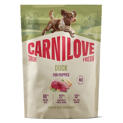 Carnilove True Fresh Pyppy Duck Hvalpefoder med And 1,5 Kg